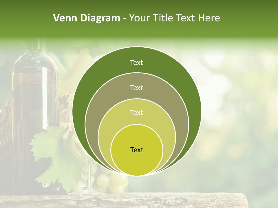 Concept Copy Space Vineyard PowerPoint Template