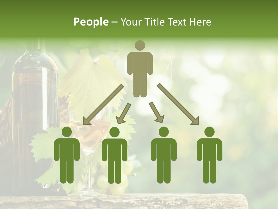 Concept Copy Space Vineyard PowerPoint Template