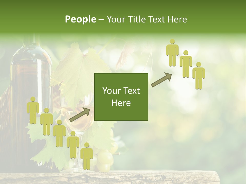 Concept Copy Space Vineyard PowerPoint Template