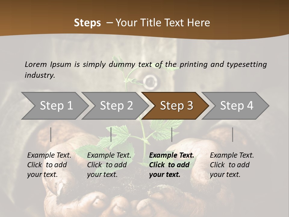Tree Small Old PowerPoint Template