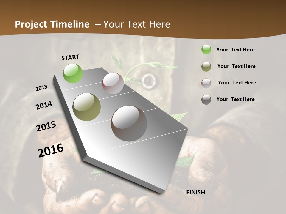 Tree Small Old PowerPoint Template