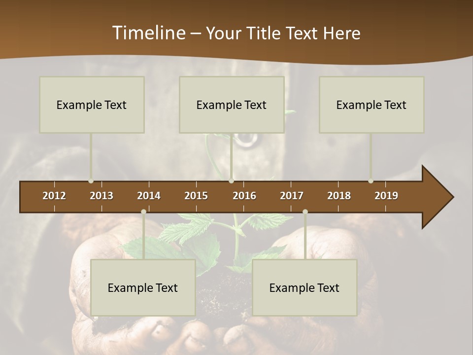 Tree Small Old PowerPoint Template