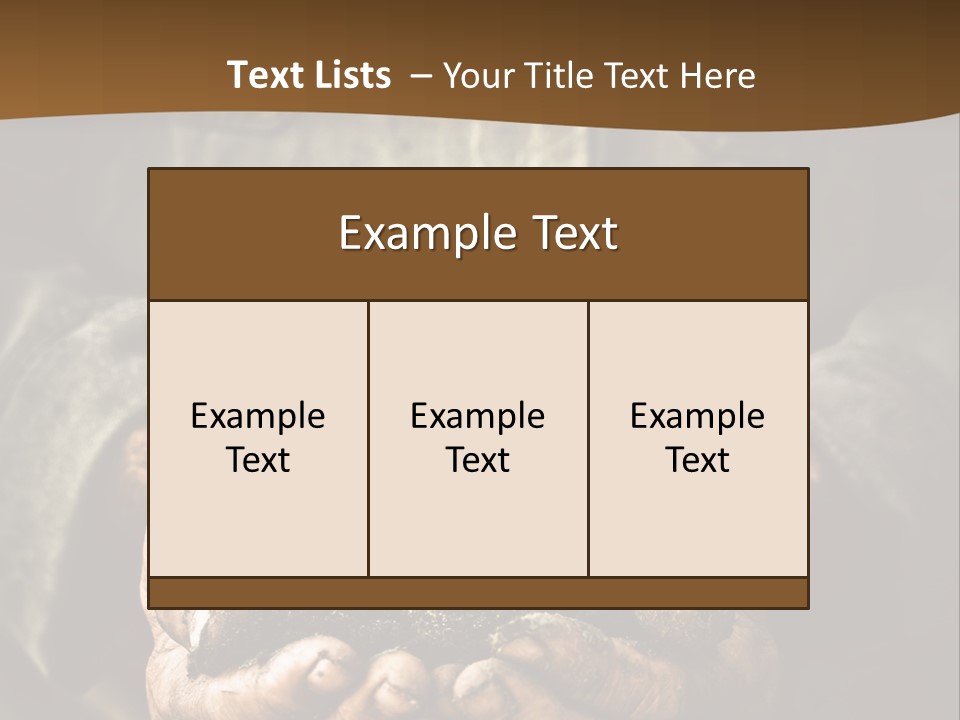 Tree Small Old PowerPoint Template