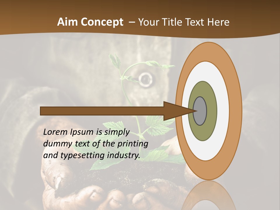 Tree Small Old PowerPoint Template