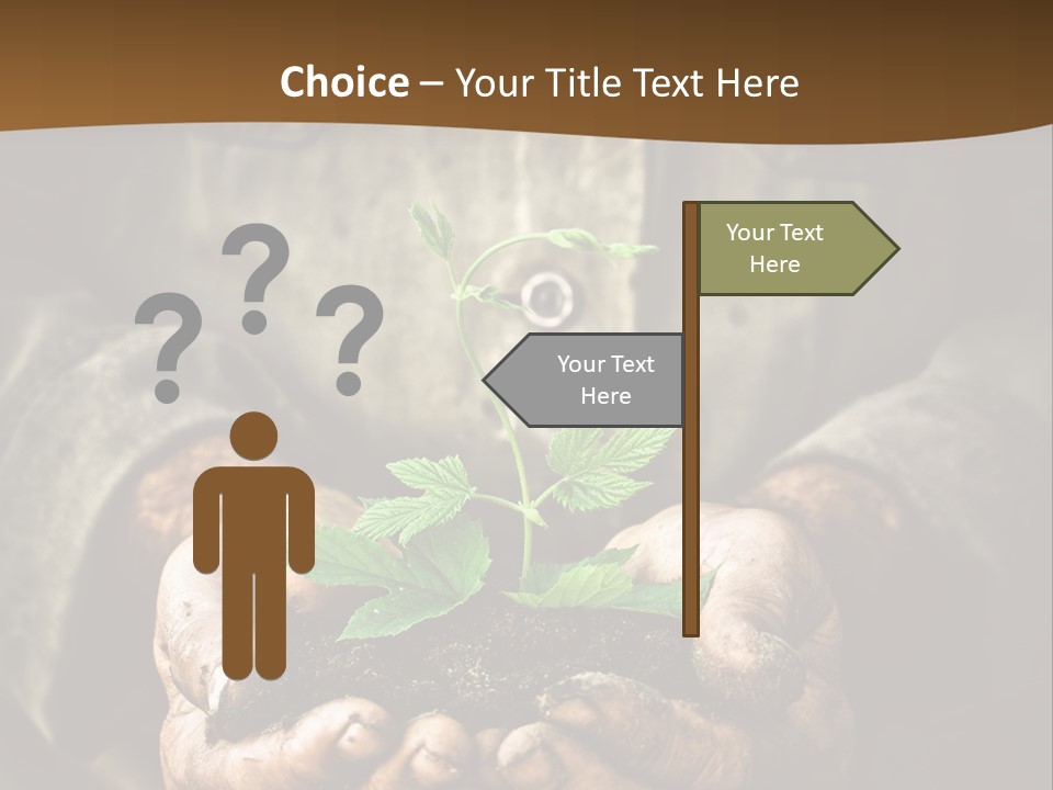 Tree Small Old PowerPoint Template