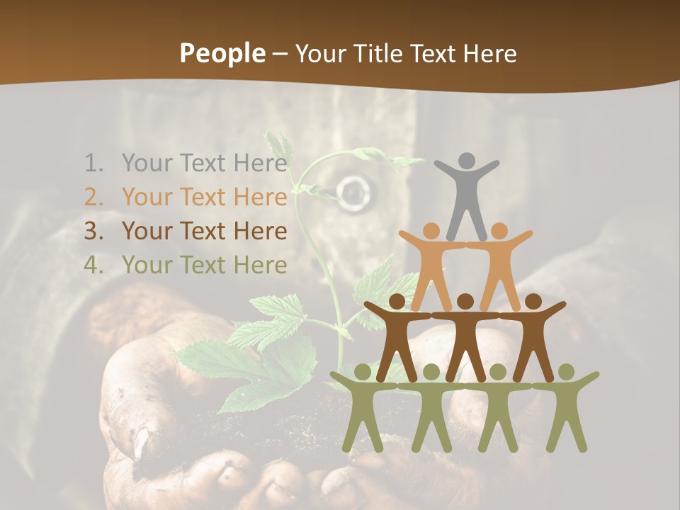 Tree Small Old PowerPoint Template