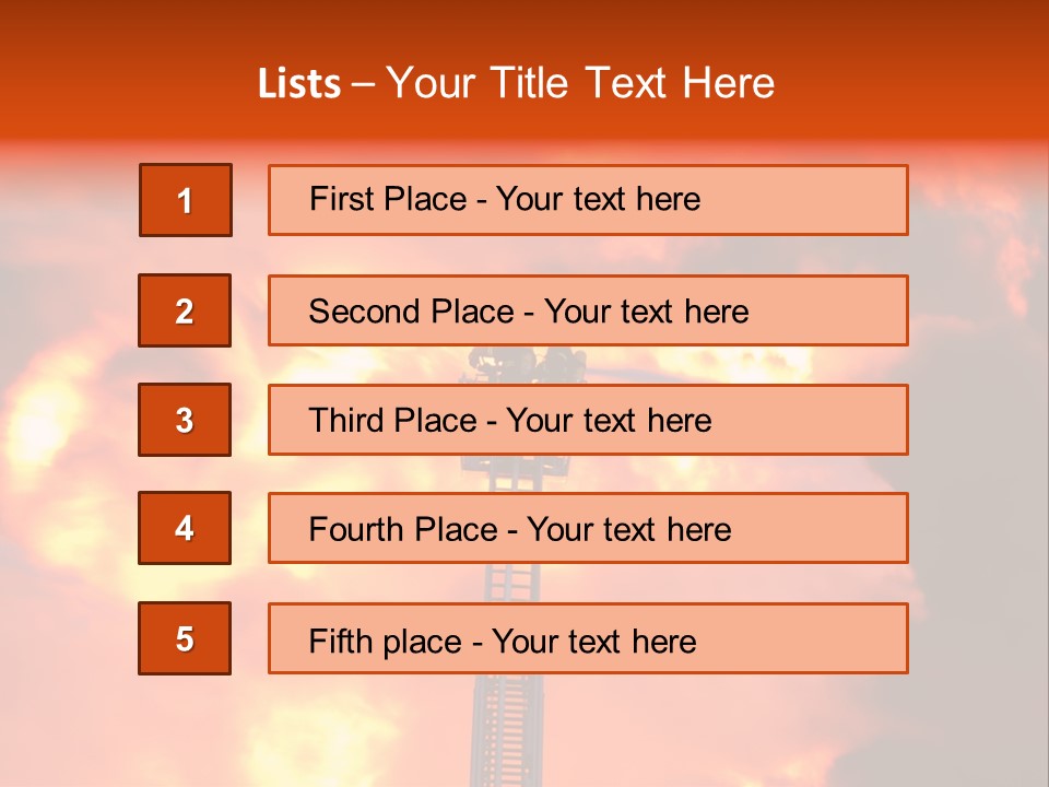 Mischief Cylinder Mission PowerPoint Template