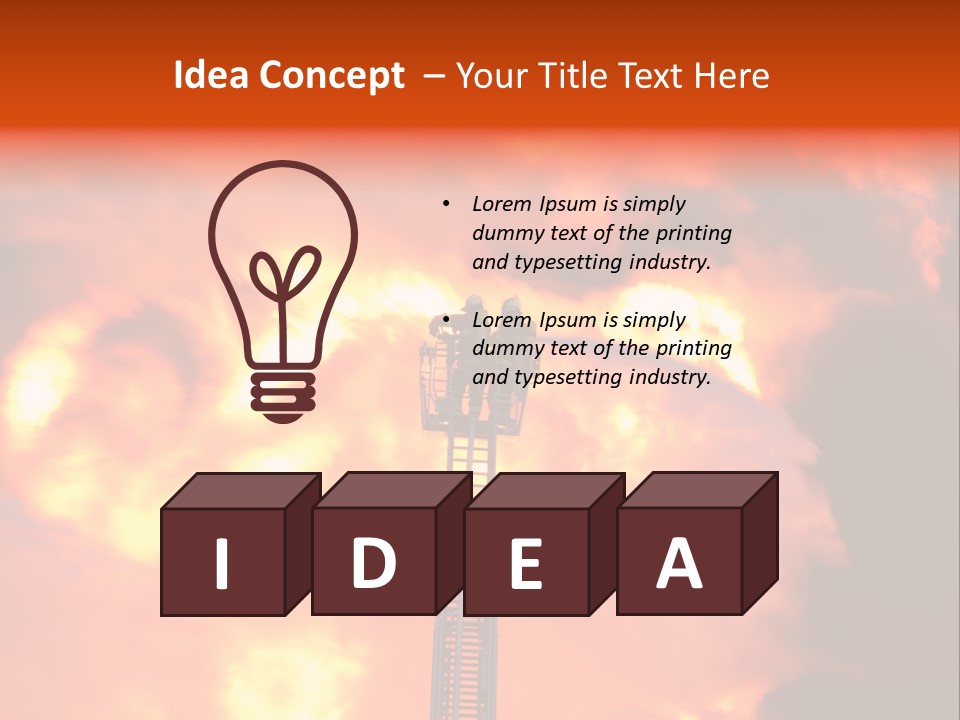 Mischief Cylinder Mission PowerPoint Template