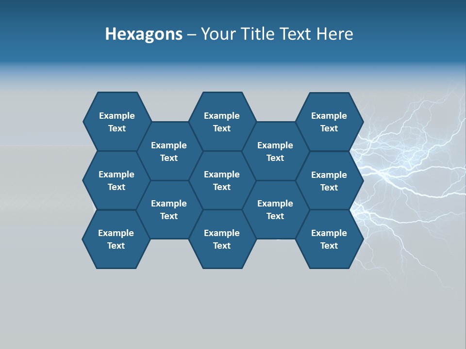 Electrocute Connect Electrician PowerPoint Template