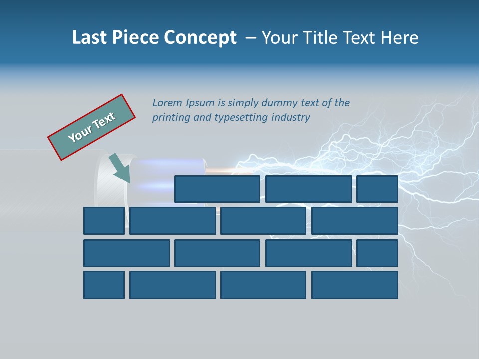 Electrocute Connect Electrician PowerPoint Template