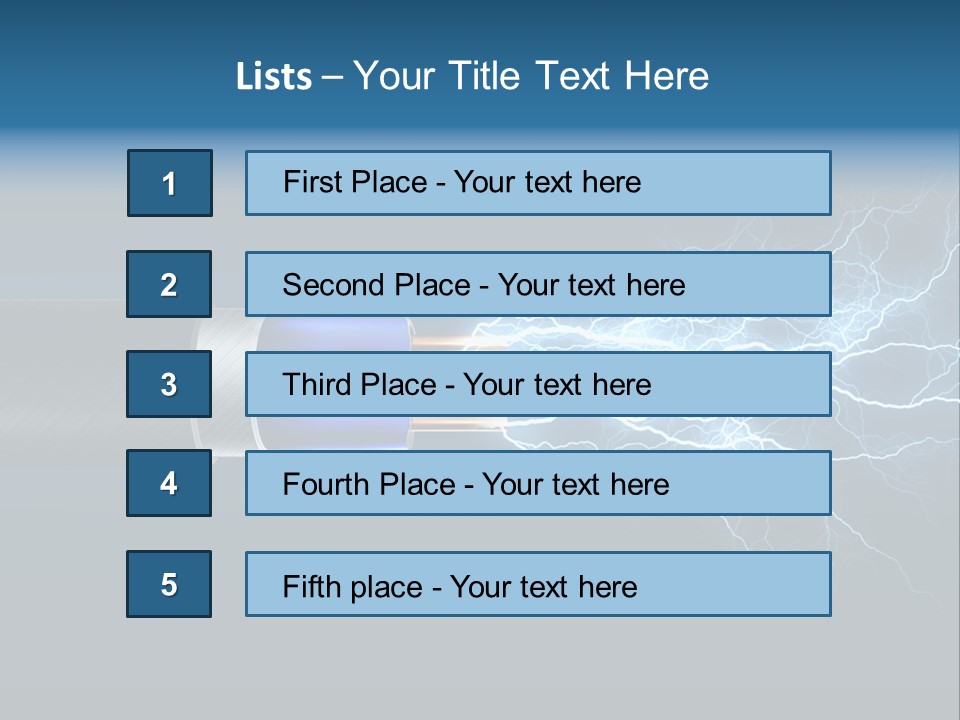Electrocute Connect Electrician PowerPoint Template