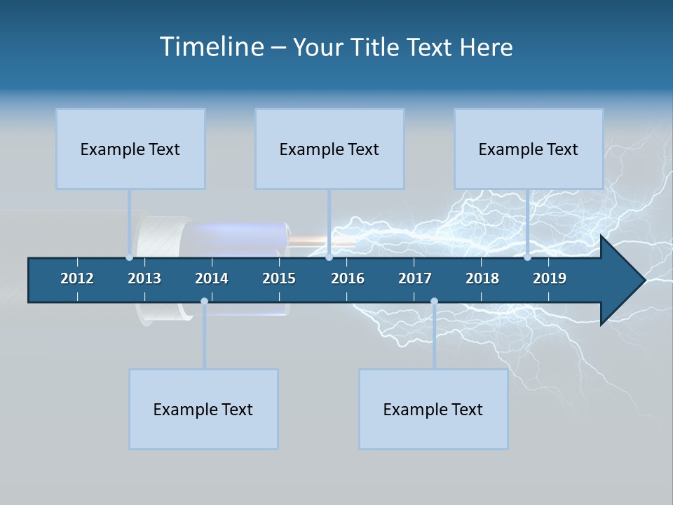 Electrocute Connect Electrician PowerPoint Template