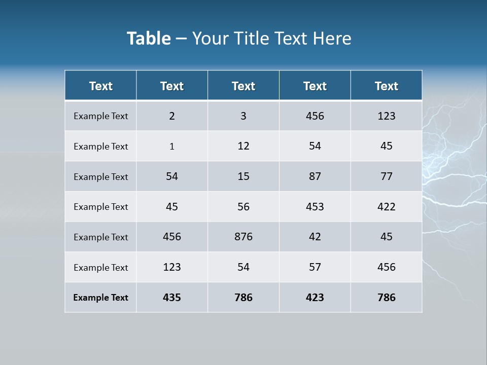 Electrocute Connect Electrician PowerPoint Template