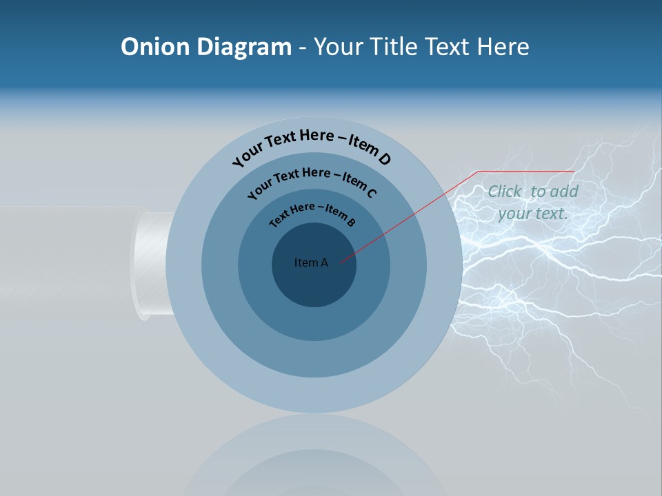 Electrocute Connect Electrician PowerPoint Template