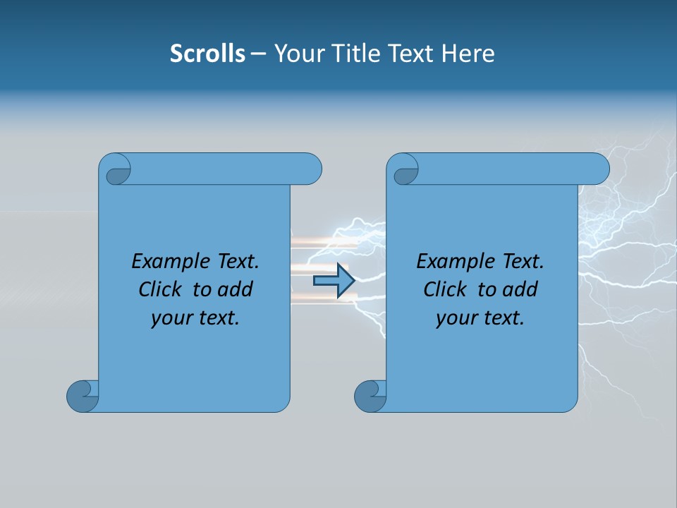 Electrocute Connect Electrician PowerPoint Template