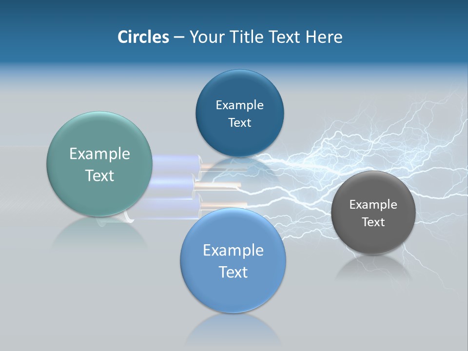 Electrocute Connect Electrician PowerPoint Template