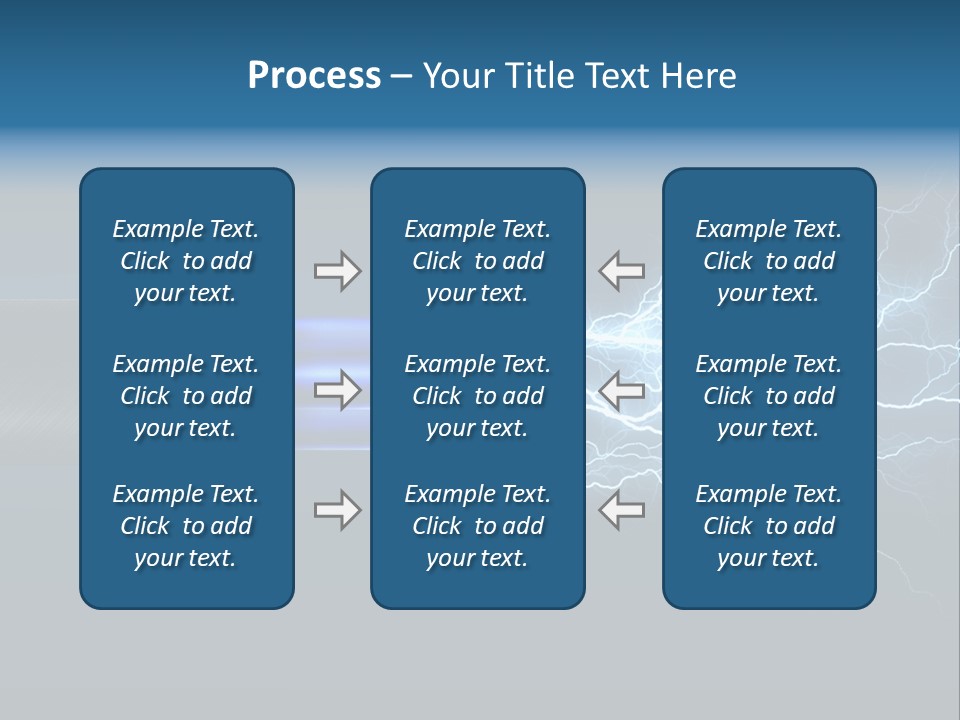 Electrocute Connect Electrician PowerPoint Template