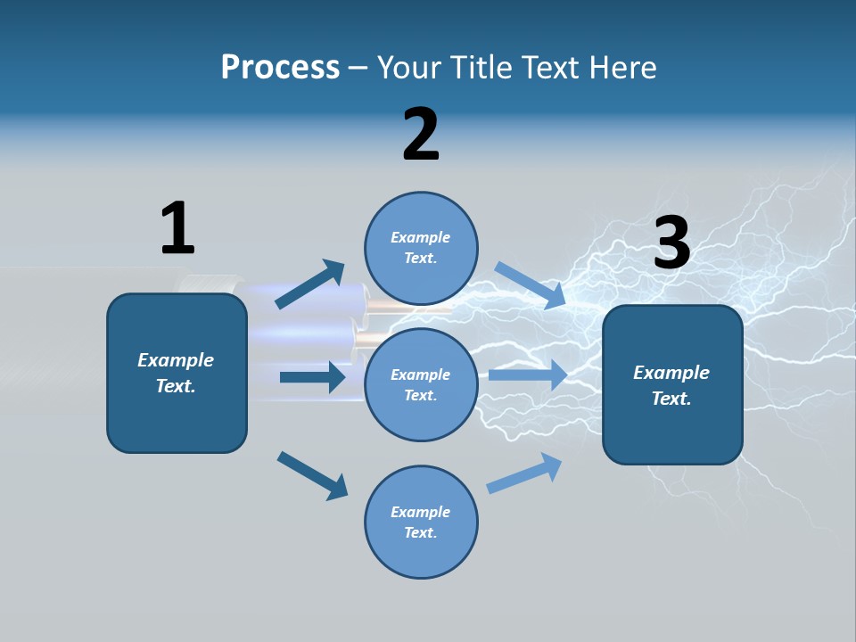 Electrocute Connect Electrician PowerPoint Template