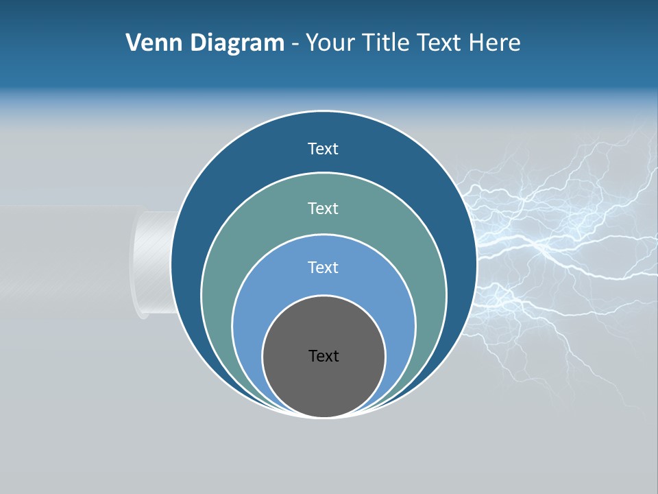 Electrocute Connect Electrician PowerPoint Template