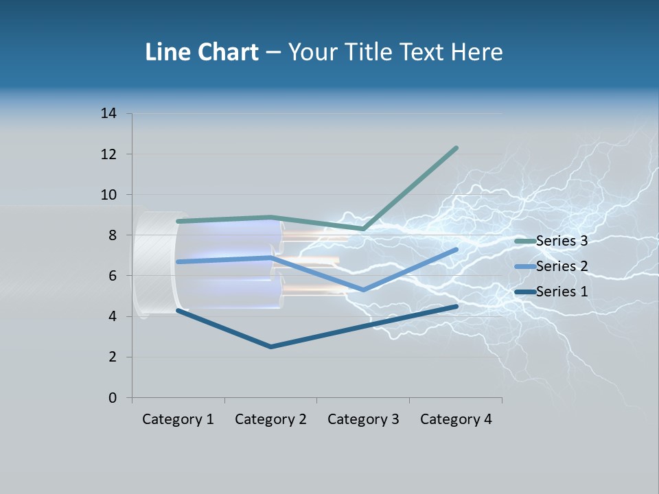 Electrocute Connect Electrician PowerPoint Template