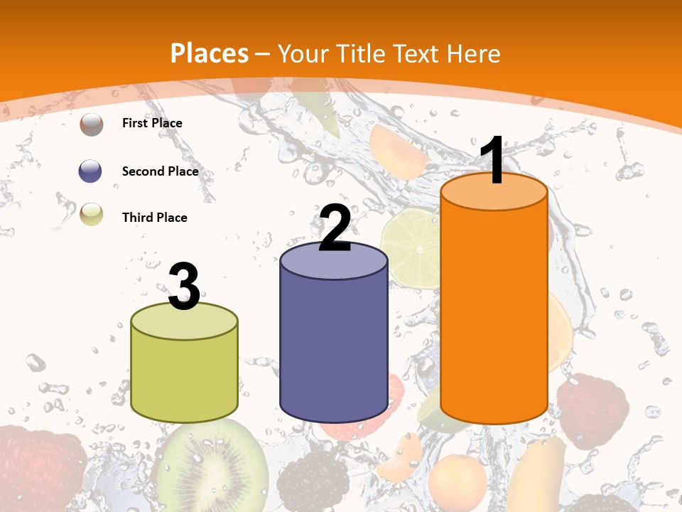 Food Mandarin Concept PowerPoint Template