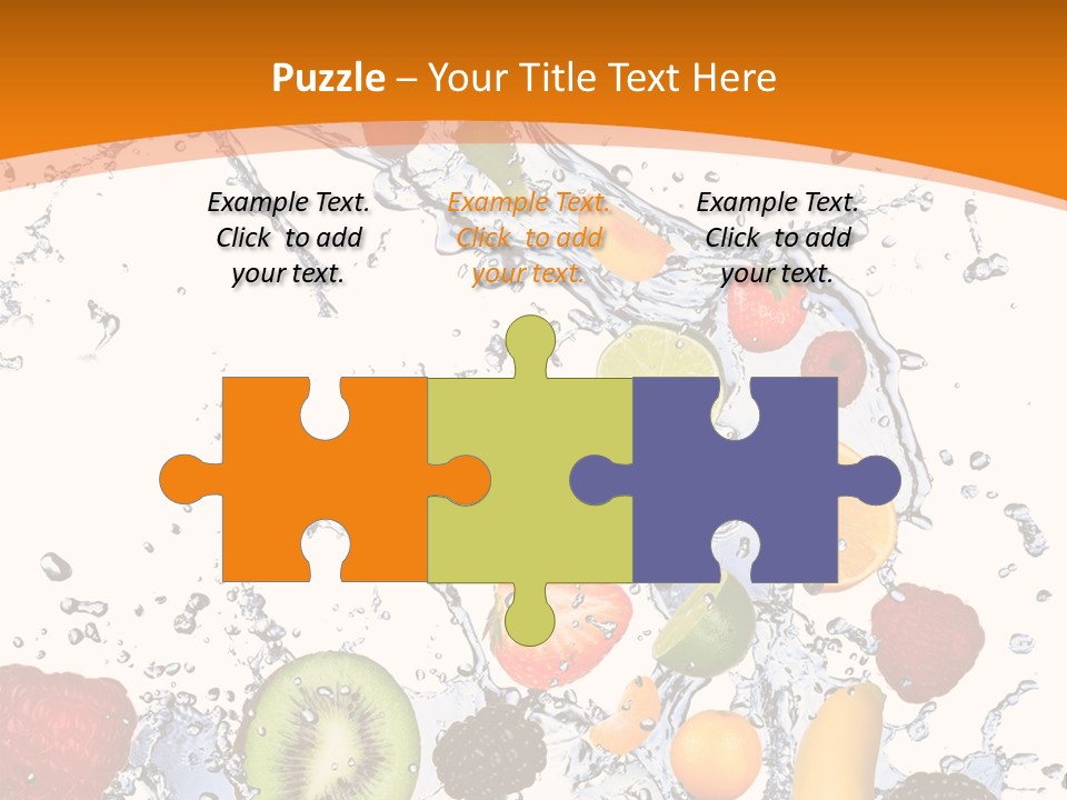 Food Mandarin Concept PowerPoint Template