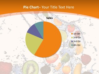 Food Mandarin Concept PowerPoint Template