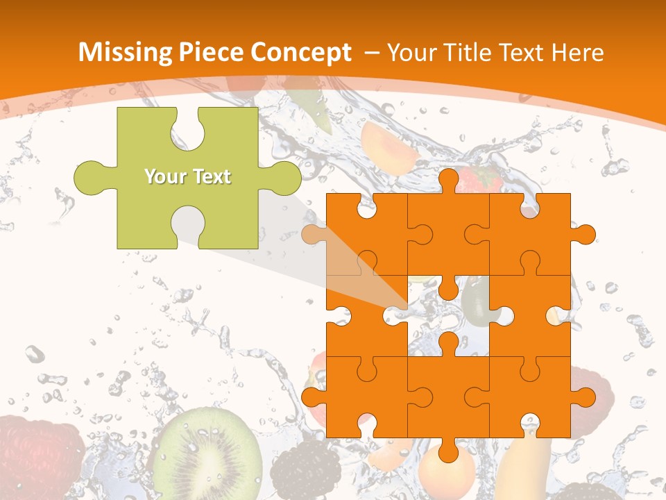 Food Mandarin Concept PowerPoint Template