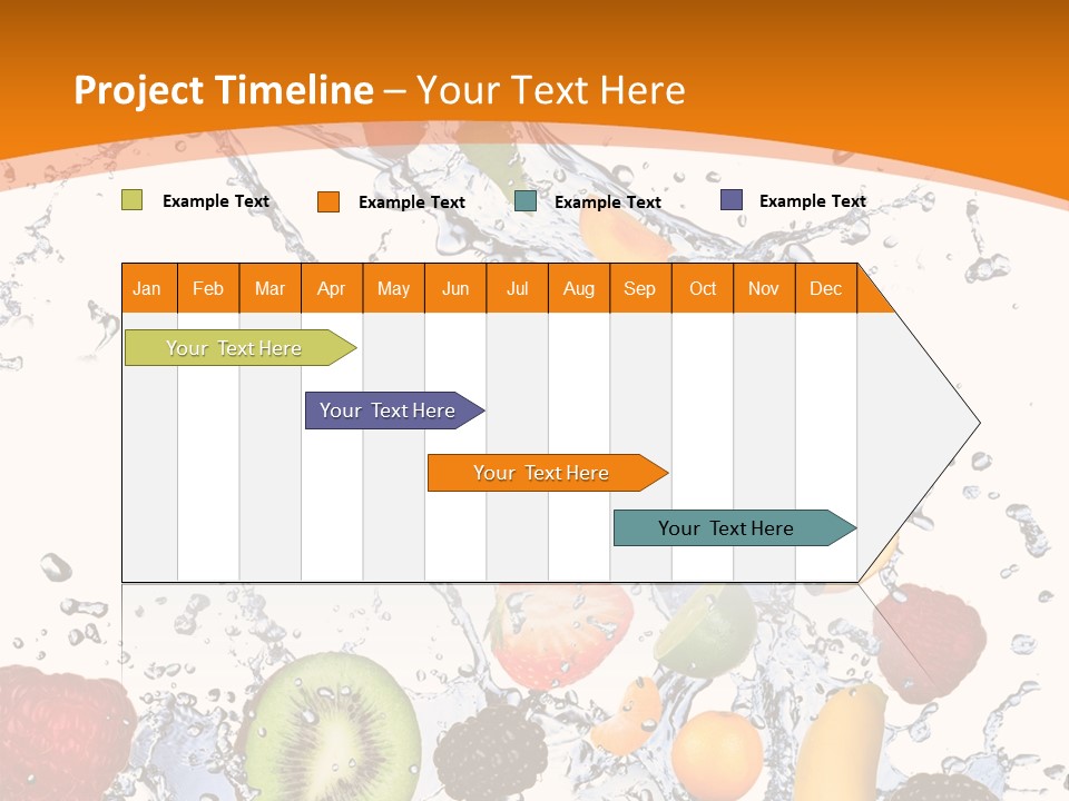 Food Mandarin Concept PowerPoint Template