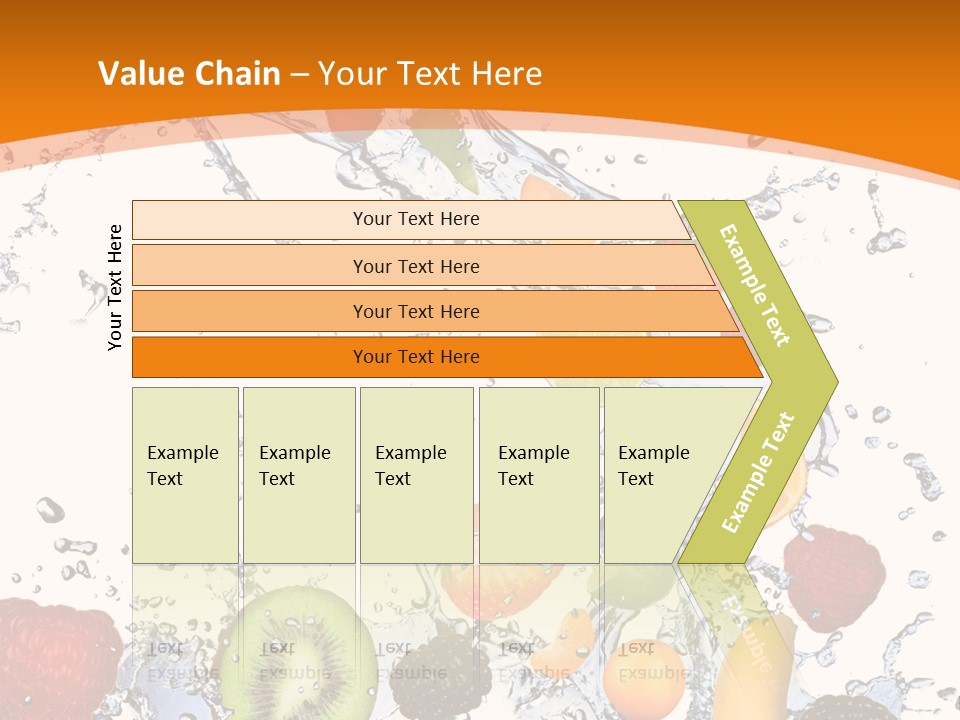 Food Mandarin Concept PowerPoint Template