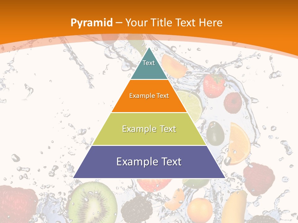 Food Mandarin Concept PowerPoint Template