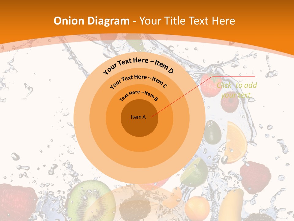 Food Mandarin Concept PowerPoint Template