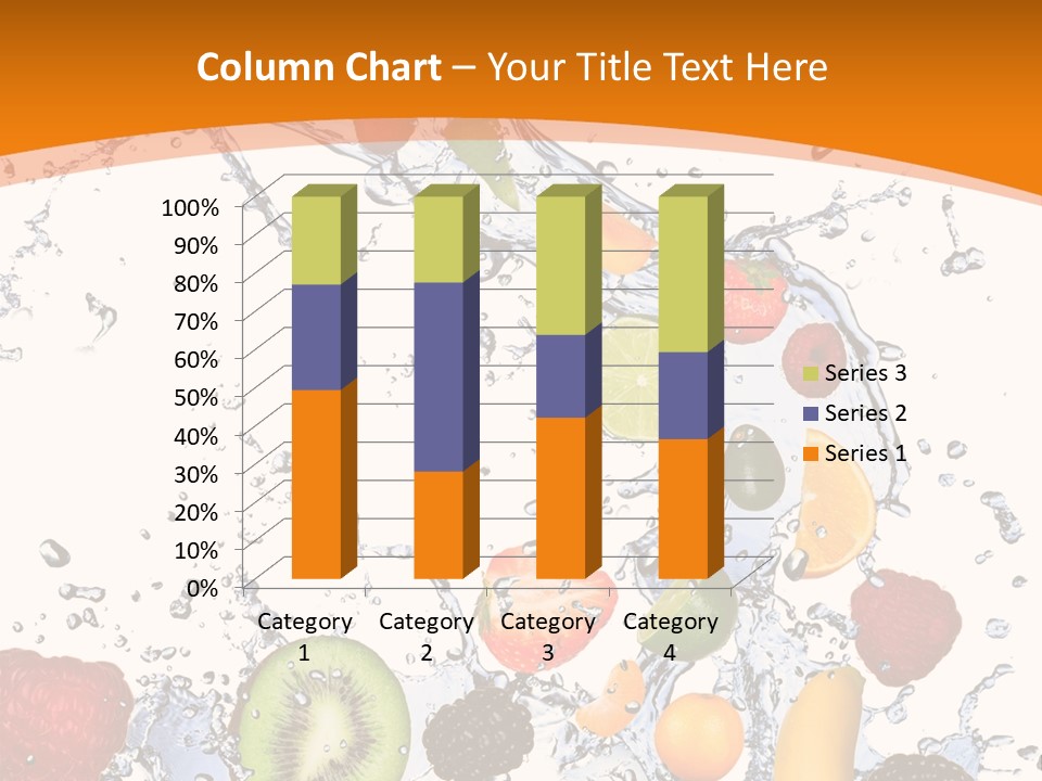 Food Mandarin Concept PowerPoint Template