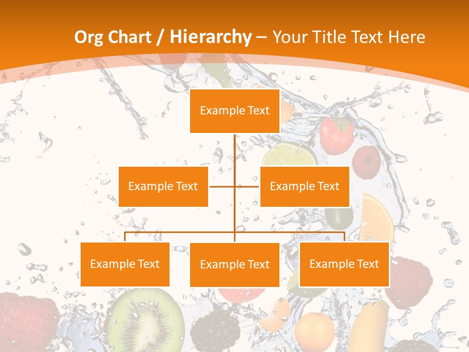 Food Mandarin Concept PowerPoint Template