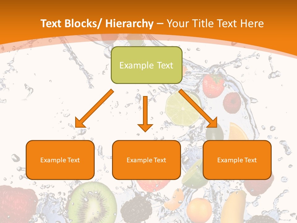 Food Mandarin Concept PowerPoint Template