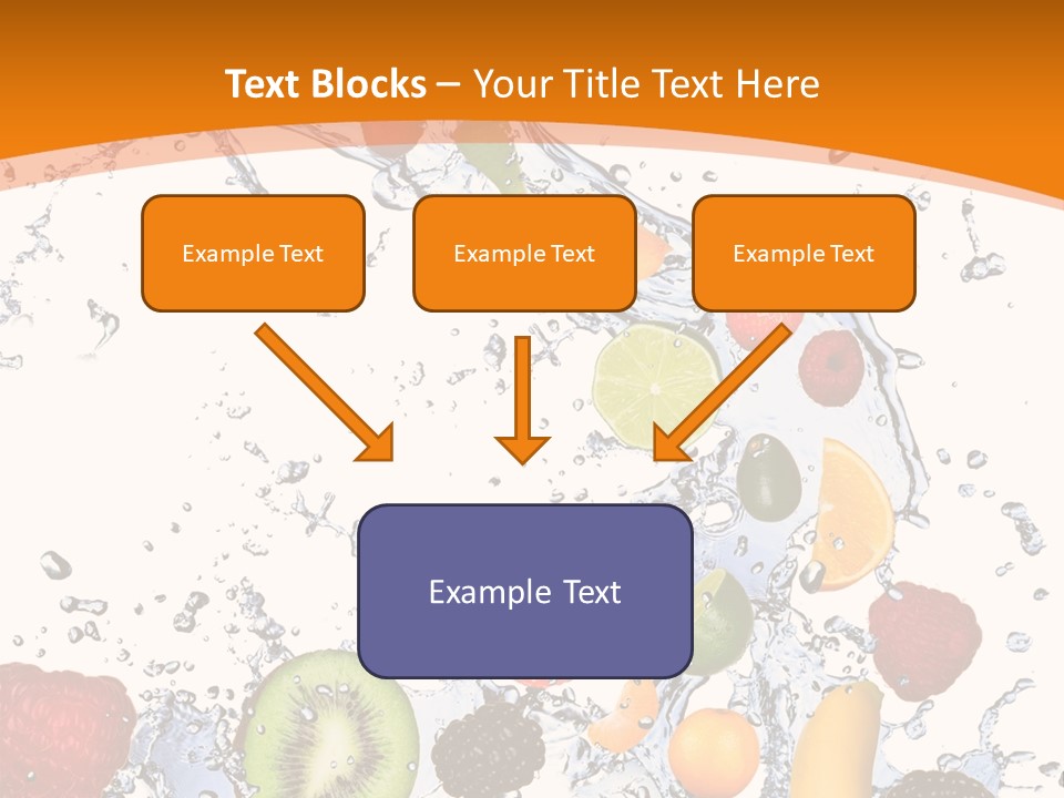 Food Mandarin Concept PowerPoint Template