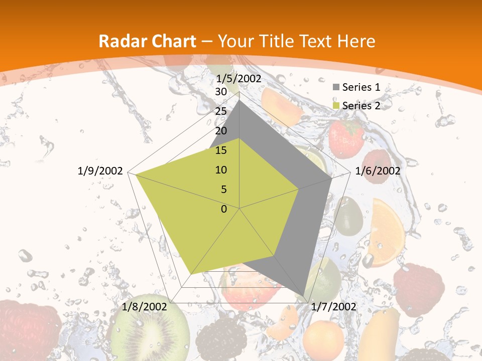 Food Mandarin Concept PowerPoint Template