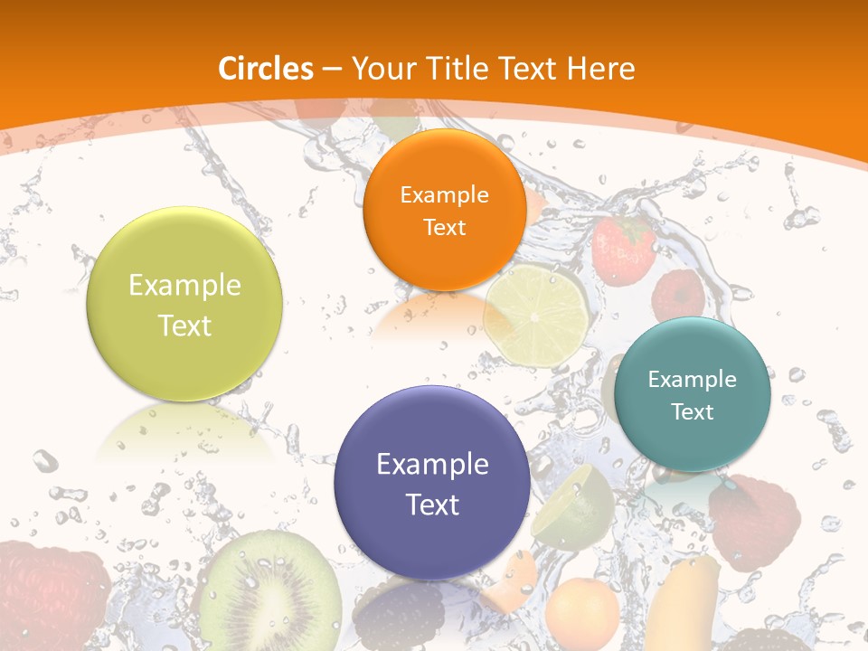 Food Mandarin Concept PowerPoint Template