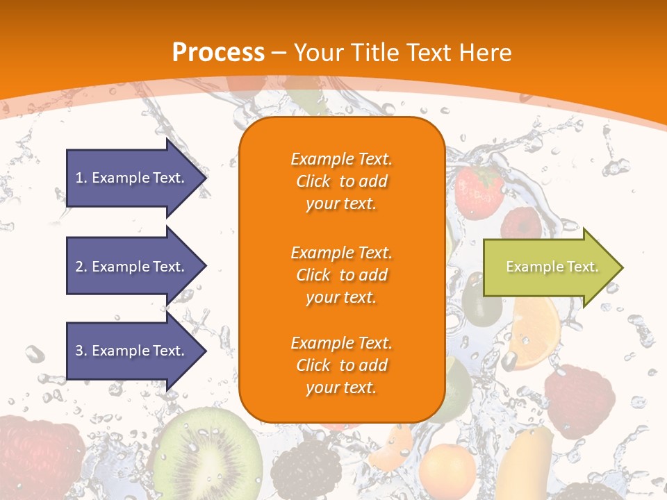 Food Mandarin Concept PowerPoint Template