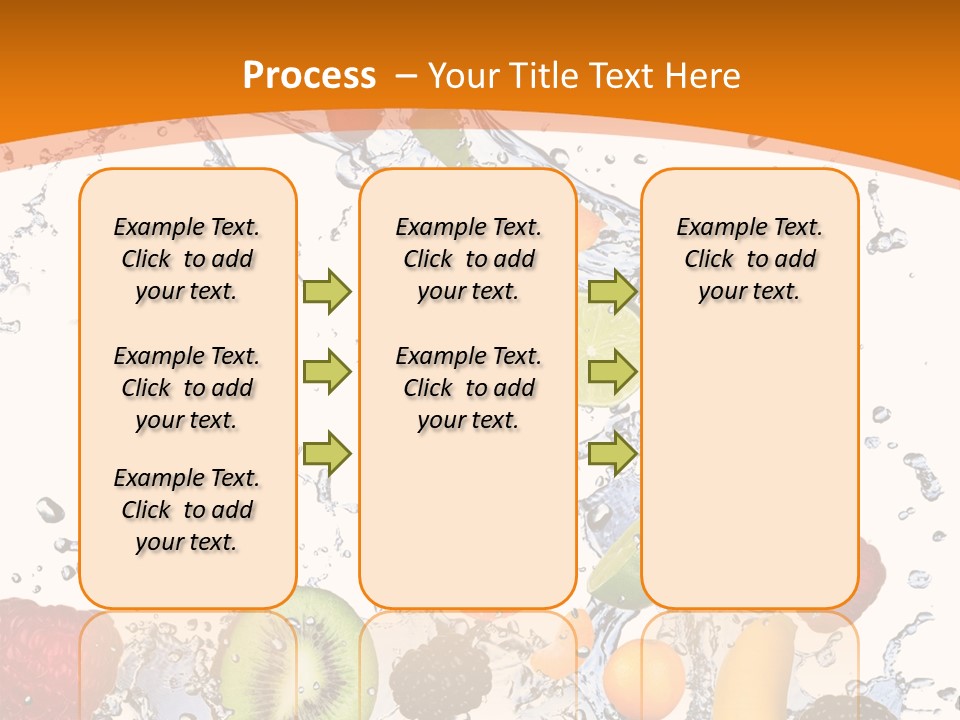 Food Mandarin Concept PowerPoint Template