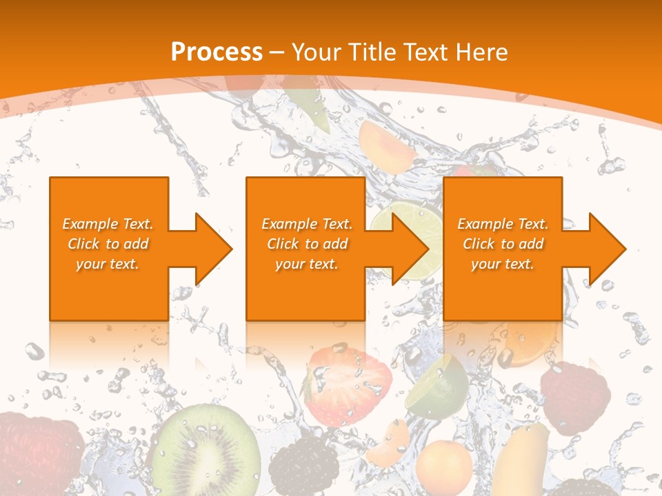 Food Mandarin Concept PowerPoint Template