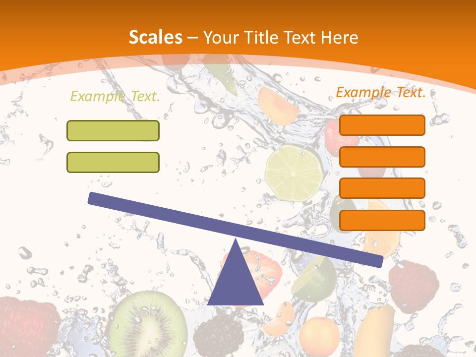 Food Mandarin Concept PowerPoint Template