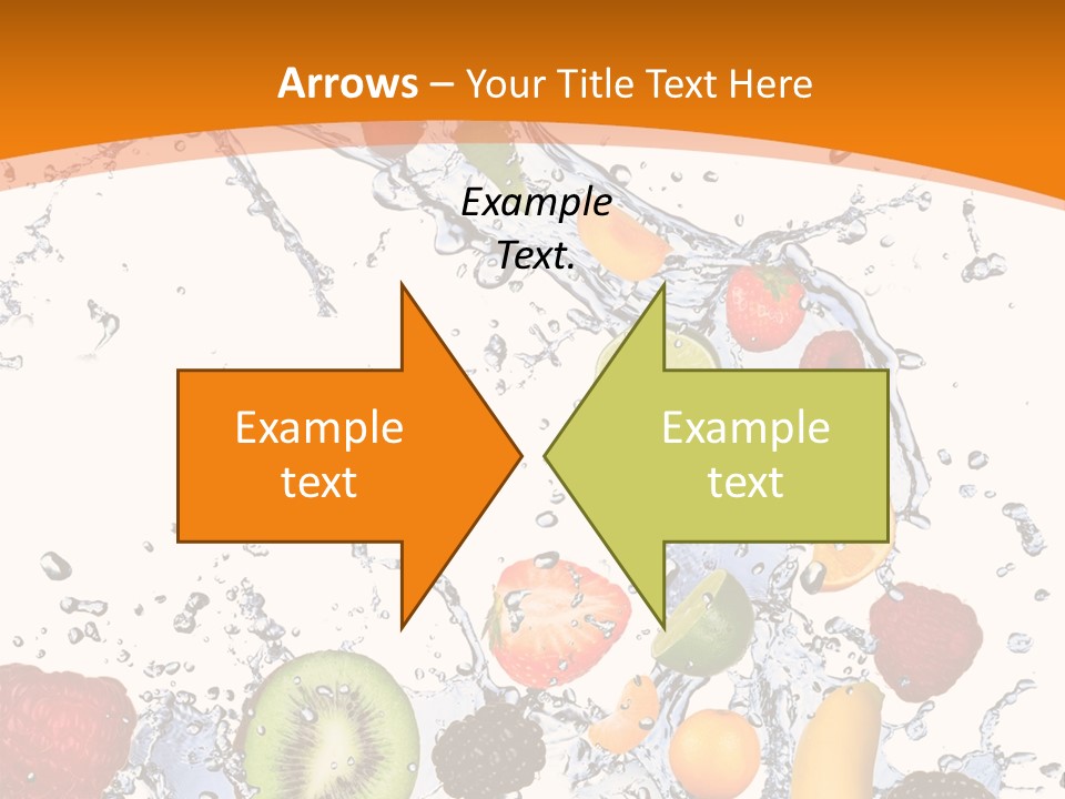 Food Mandarin Concept PowerPoint Template