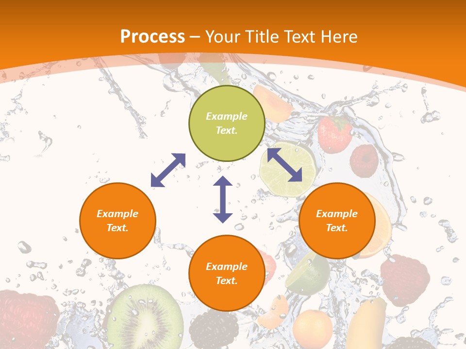 Food Mandarin Concept PowerPoint Template