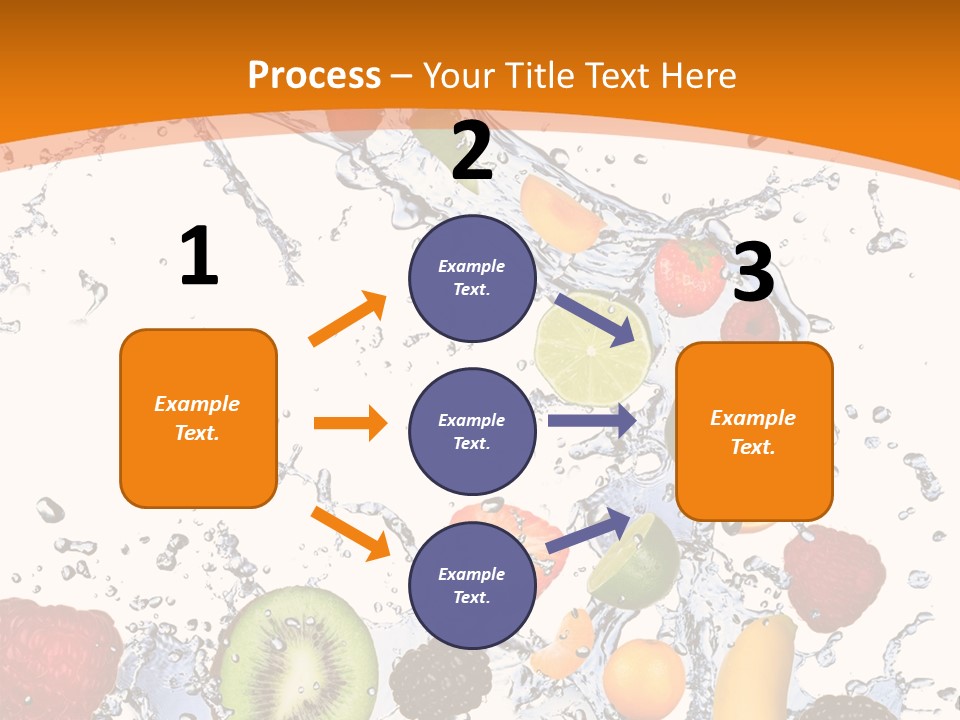 Food Mandarin Concept PowerPoint Template