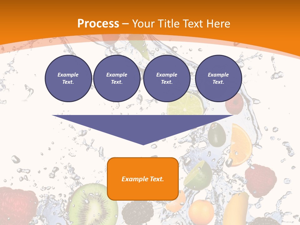 Food Mandarin Concept PowerPoint Template