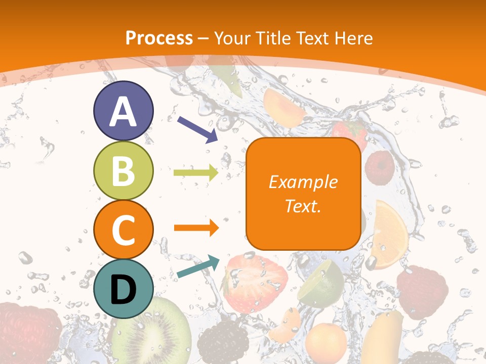 Food Mandarin Concept PowerPoint Template