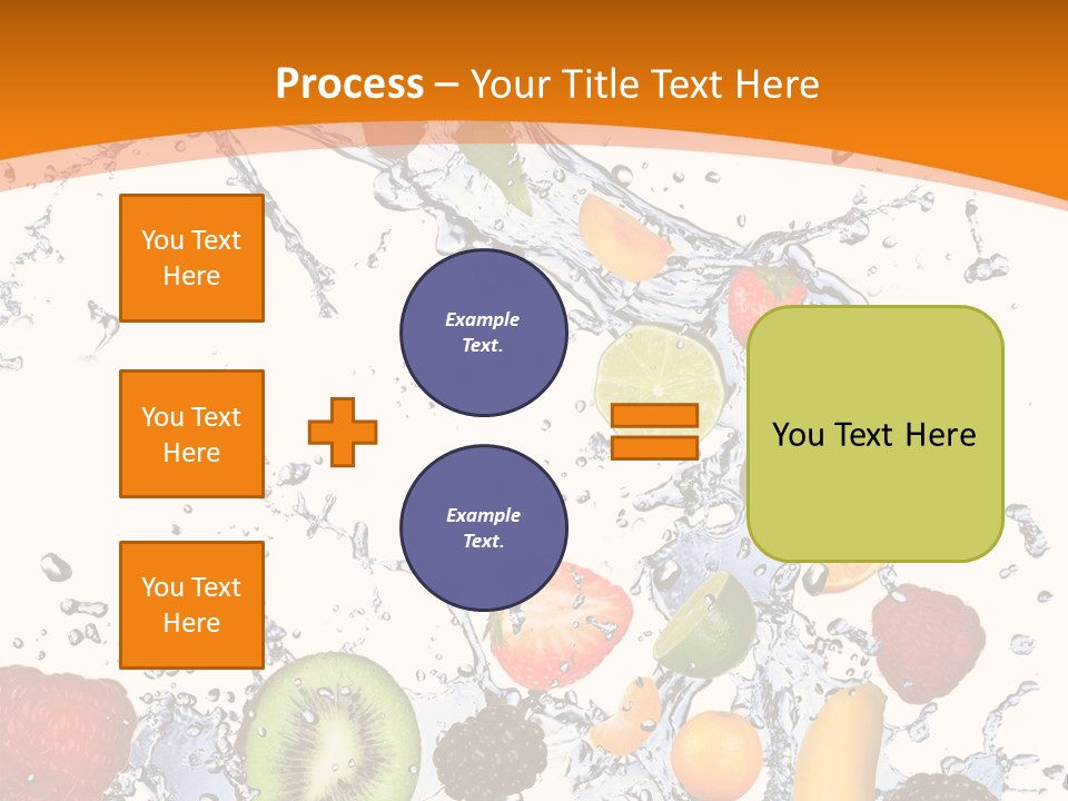 Food Mandarin Concept PowerPoint Template