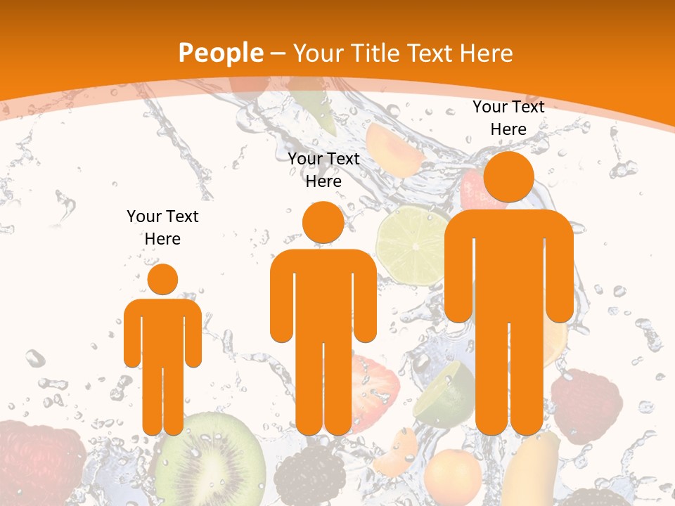 Food Mandarin Concept PowerPoint Template