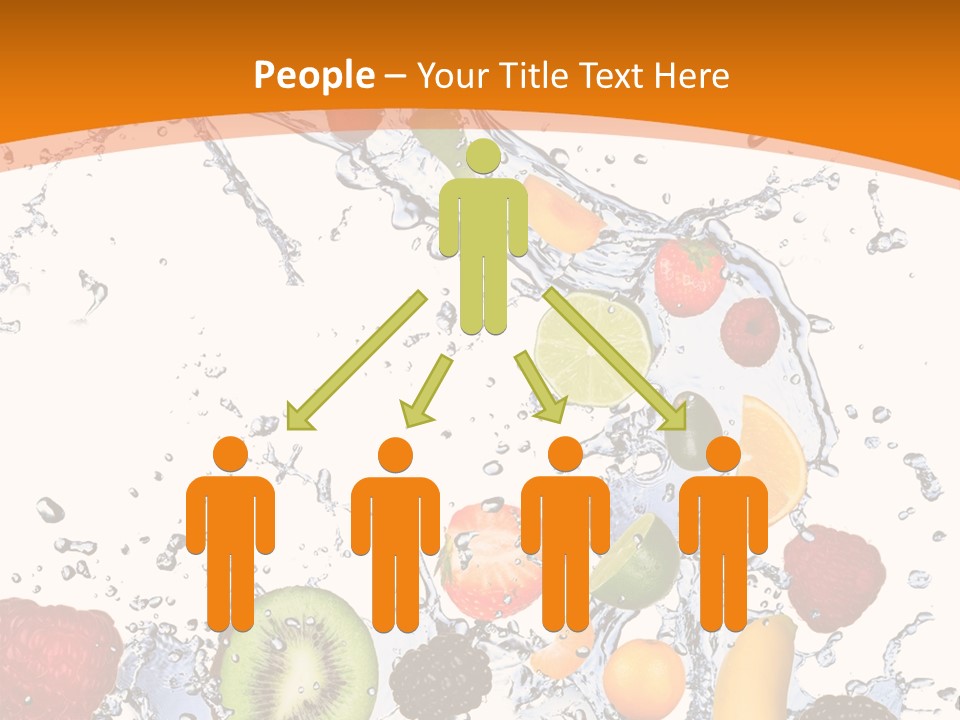 Food Mandarin Concept PowerPoint Template